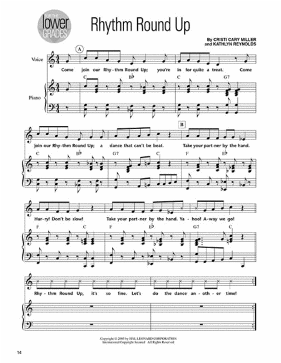 Sing Say Dance Play 2 Collection / Songbook scores gallery preview page 3