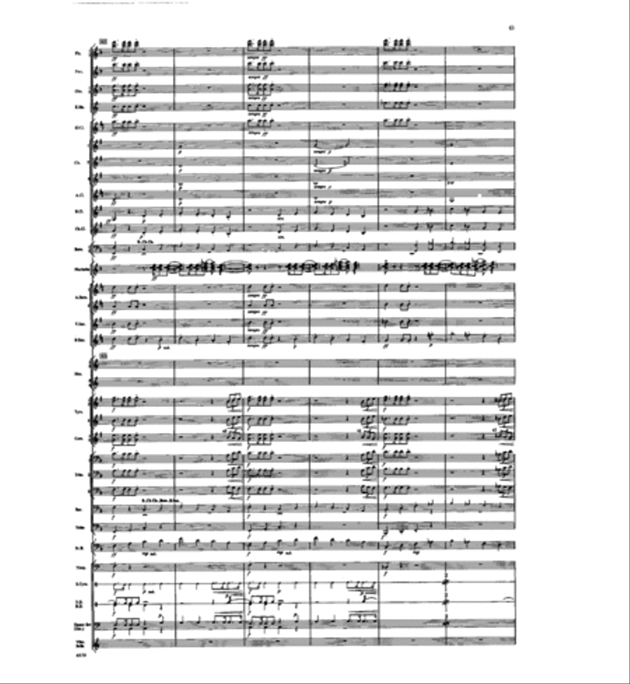 Concertino for Marimba and Winds Concert Band scores gallery preview page 41