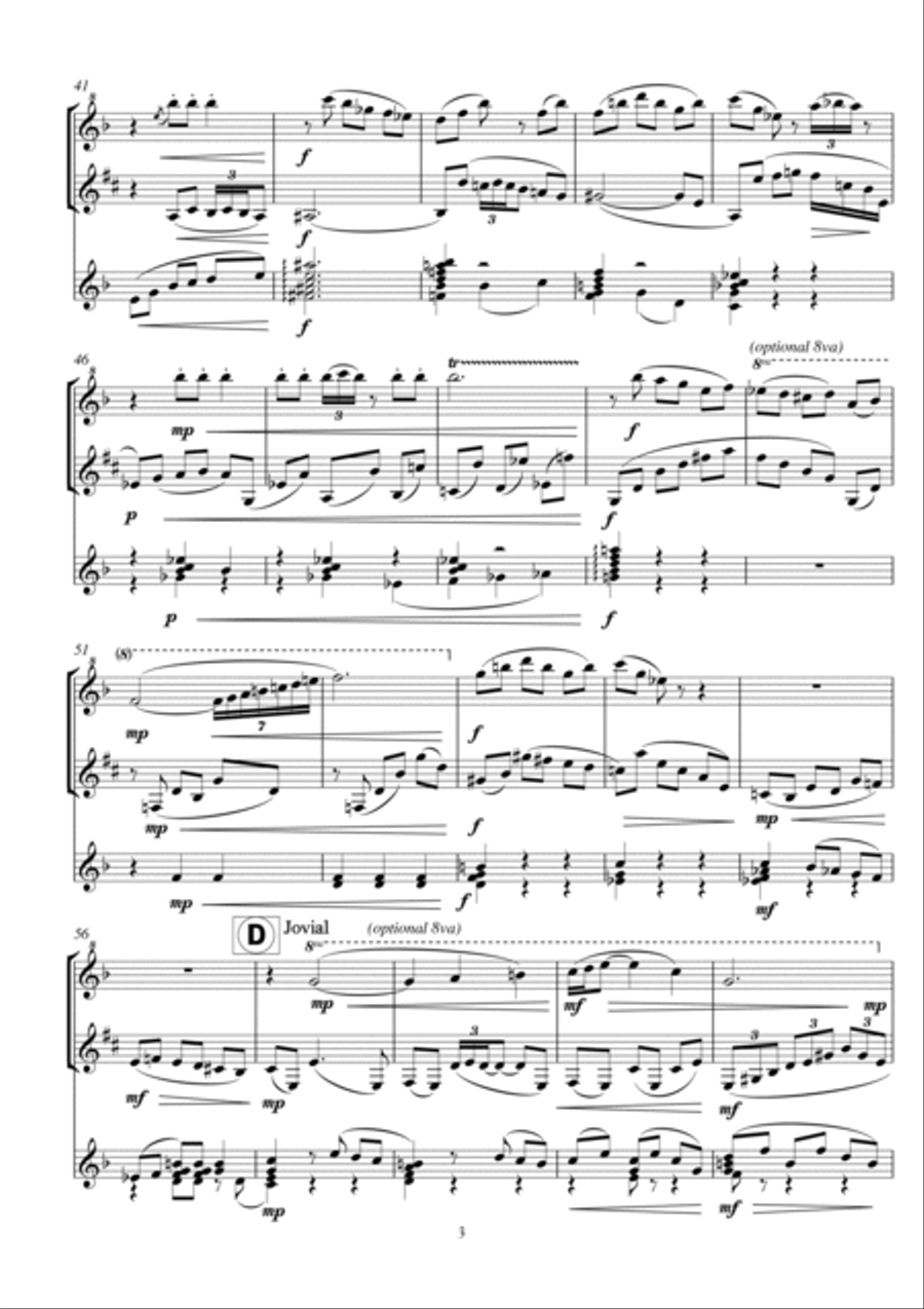 Faerie Tale Dances Large Ensemble scores gallery preview page 3