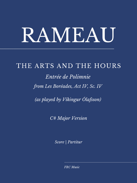 Rameau: Les Boréades: "The Arts and the Hours" for Piano (as played by Víkingur Ólafsson) C# Major image number null