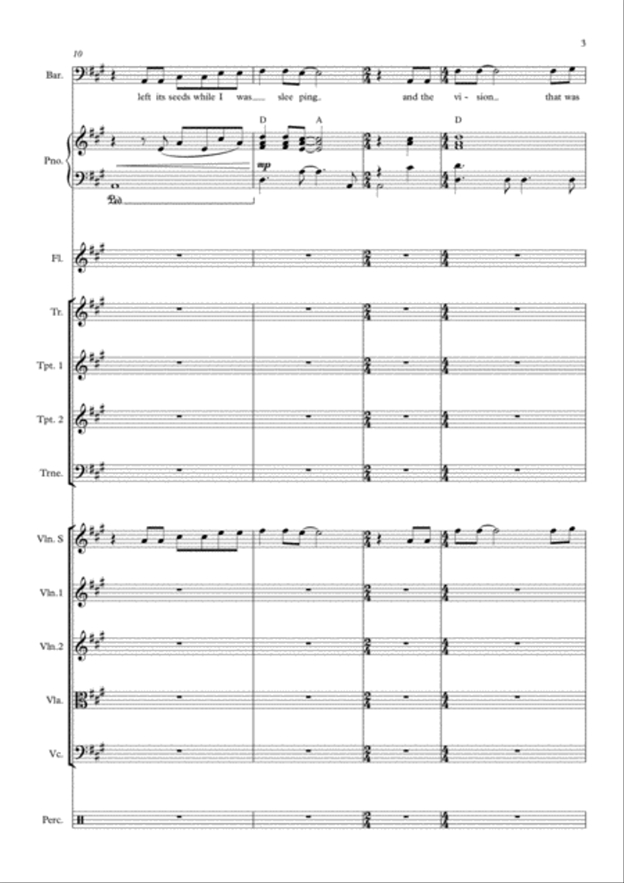 The Sound Of Silence Piano, Vocal, Guitar scores gallery preview page 3