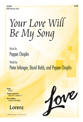 Book cover for Your Love Will Be My Song