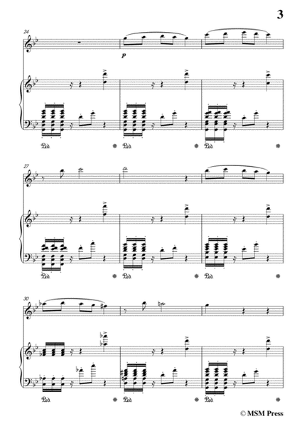 Bizet-La Chanson du Fou,for Violin and Piano image number null