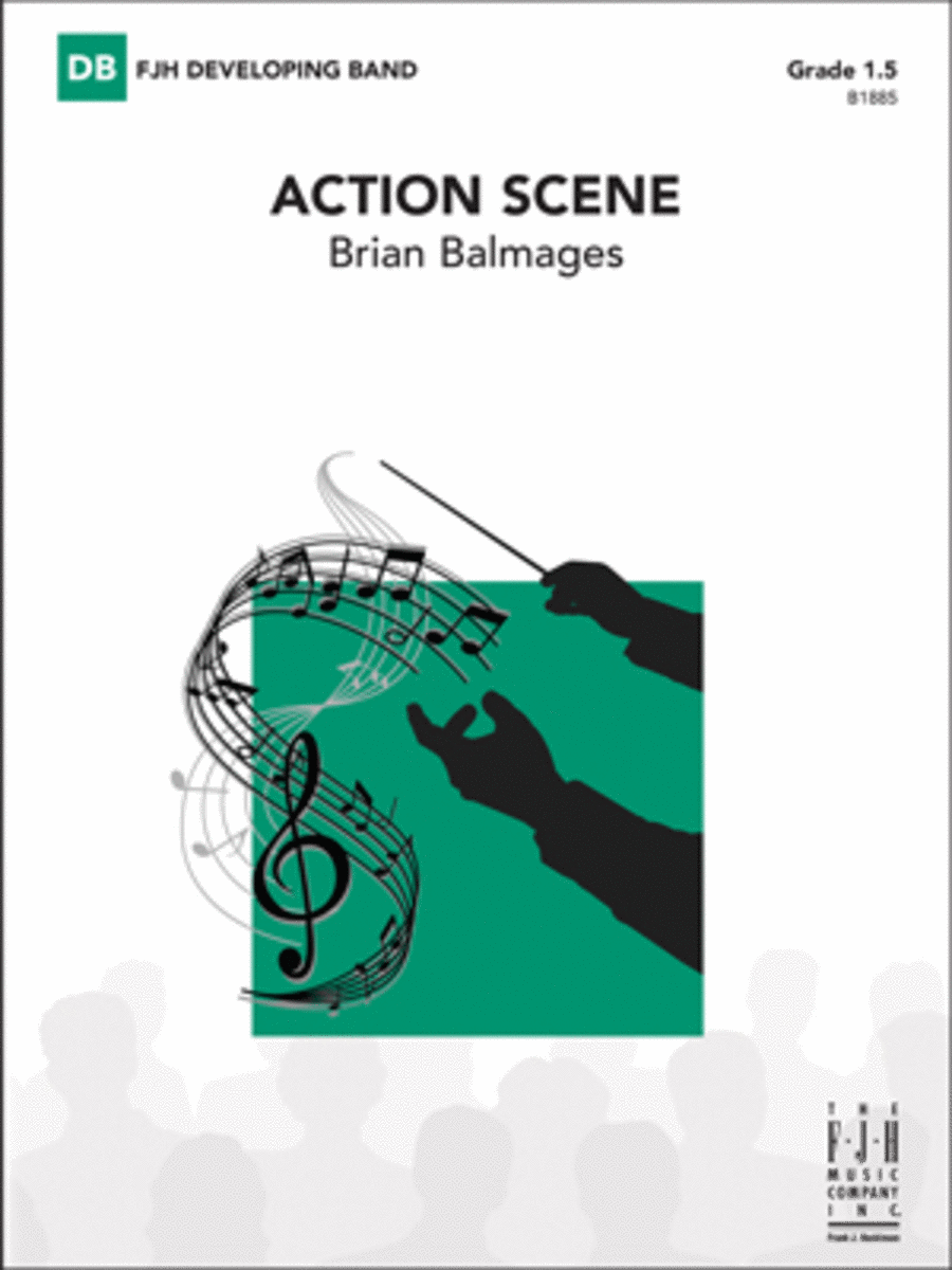 Action Scene Concert Band scores gallery preview page 1