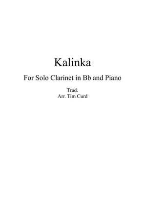 Kalinka for Solo Clarinet and Piano
