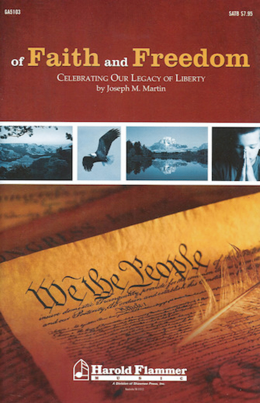 Of Faith and Freedom (Collection) Choir scores gallery preview page 1