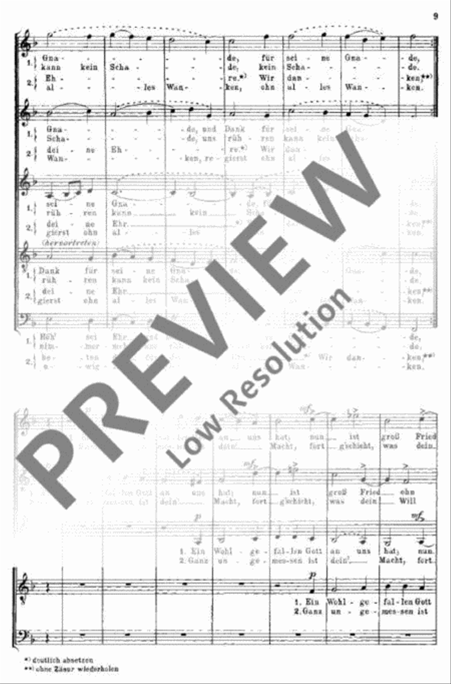 Eine deutsche Liedmesse SSATB scores gallery preview page 10