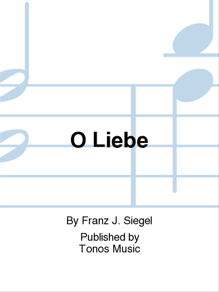 O Liebe TTBB scores gallery preview page 1