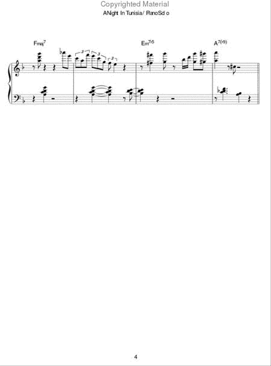 Latin Jazz Piano V.1 Piano Method scores gallery preview page 8