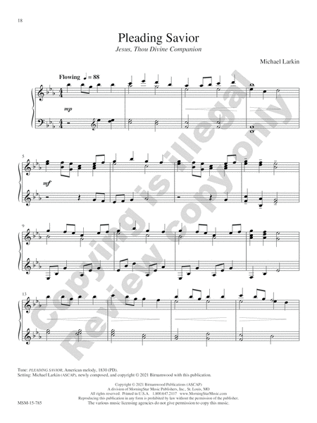 Early American Hymns for Piano image number null