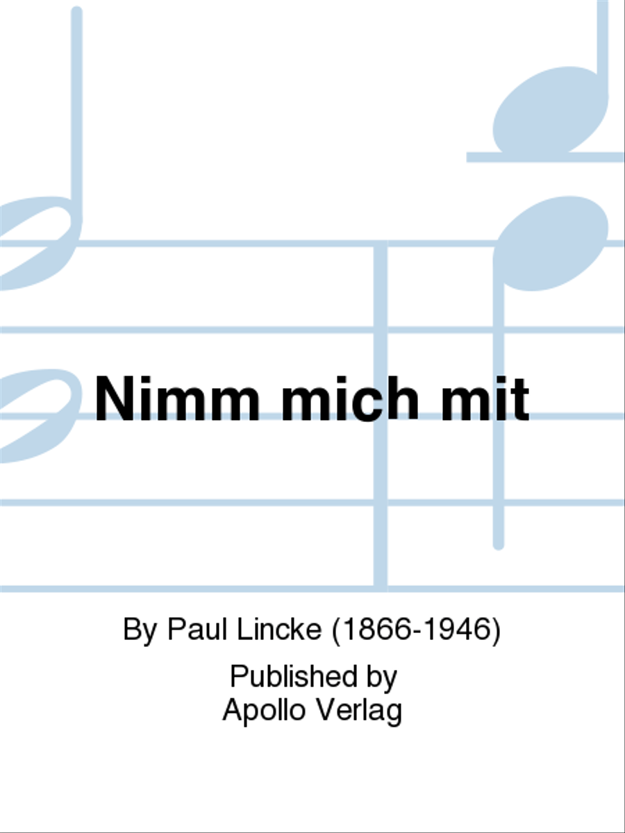 Nimm mich mit! Voice Solo scores gallery preview page 1