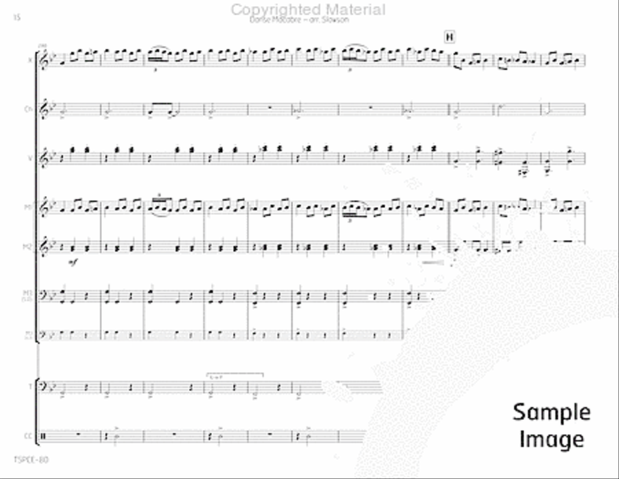 Danse Macabre Percussion Ensemble scores gallery preview page 19