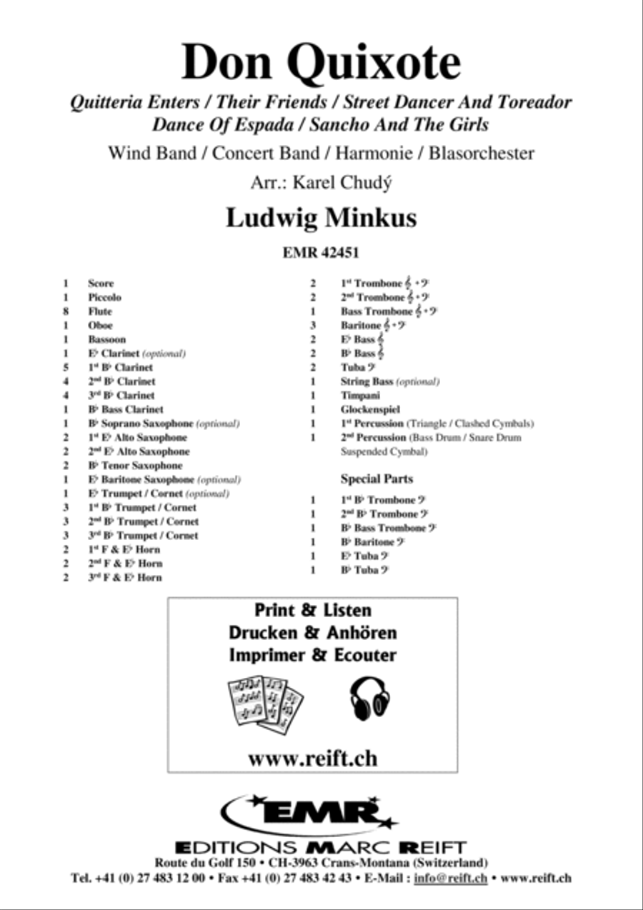 Don Quixote Concert Band scores gallery preview page 2