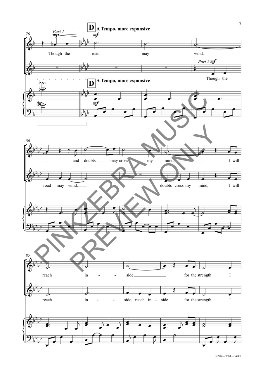 Sing (Two-Part) 2-Part scores gallery preview page 8