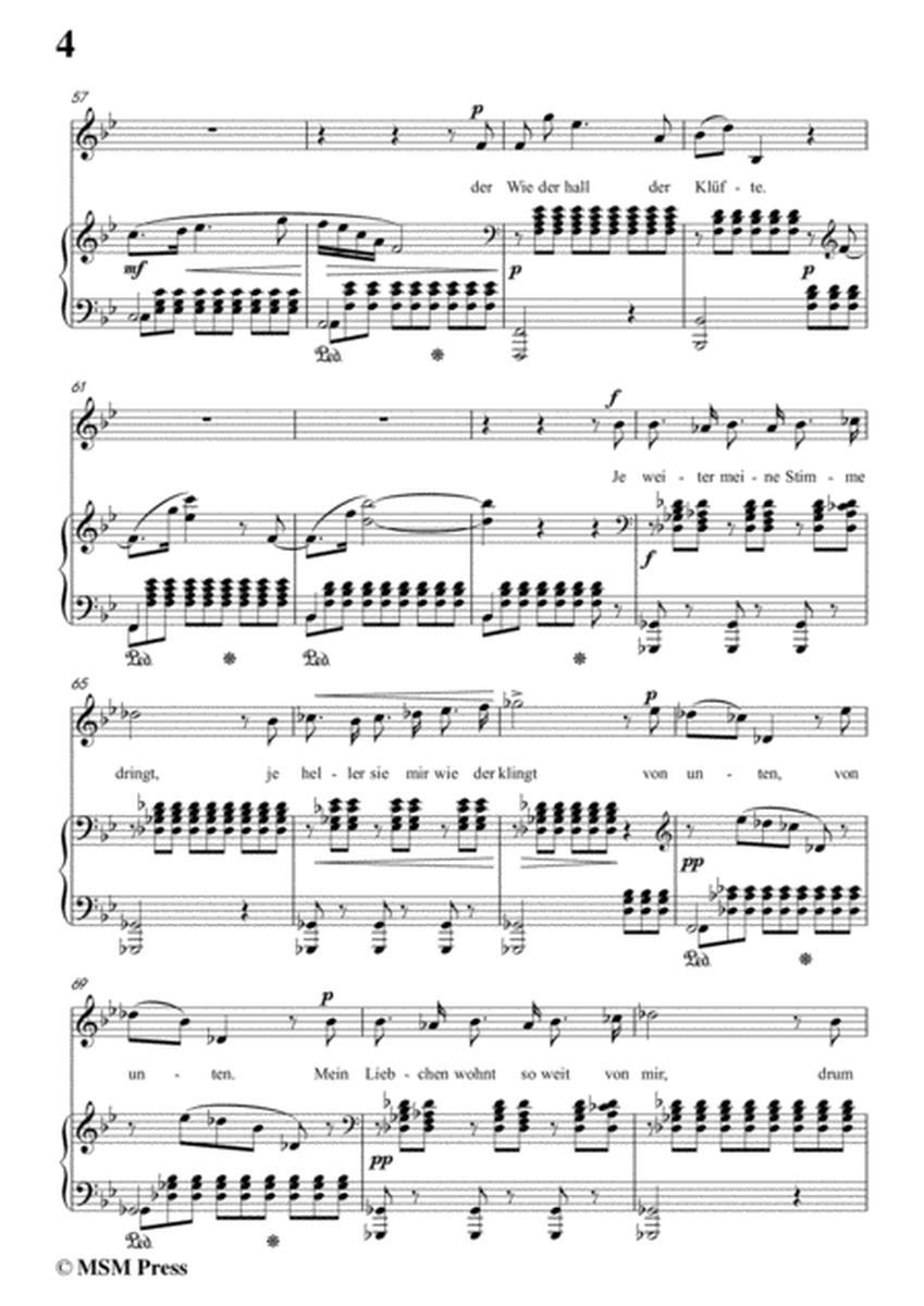 Schubert-Der Hirt auf dem Felsen,Op.129,in B flat Major,for Voice&Piano image number null