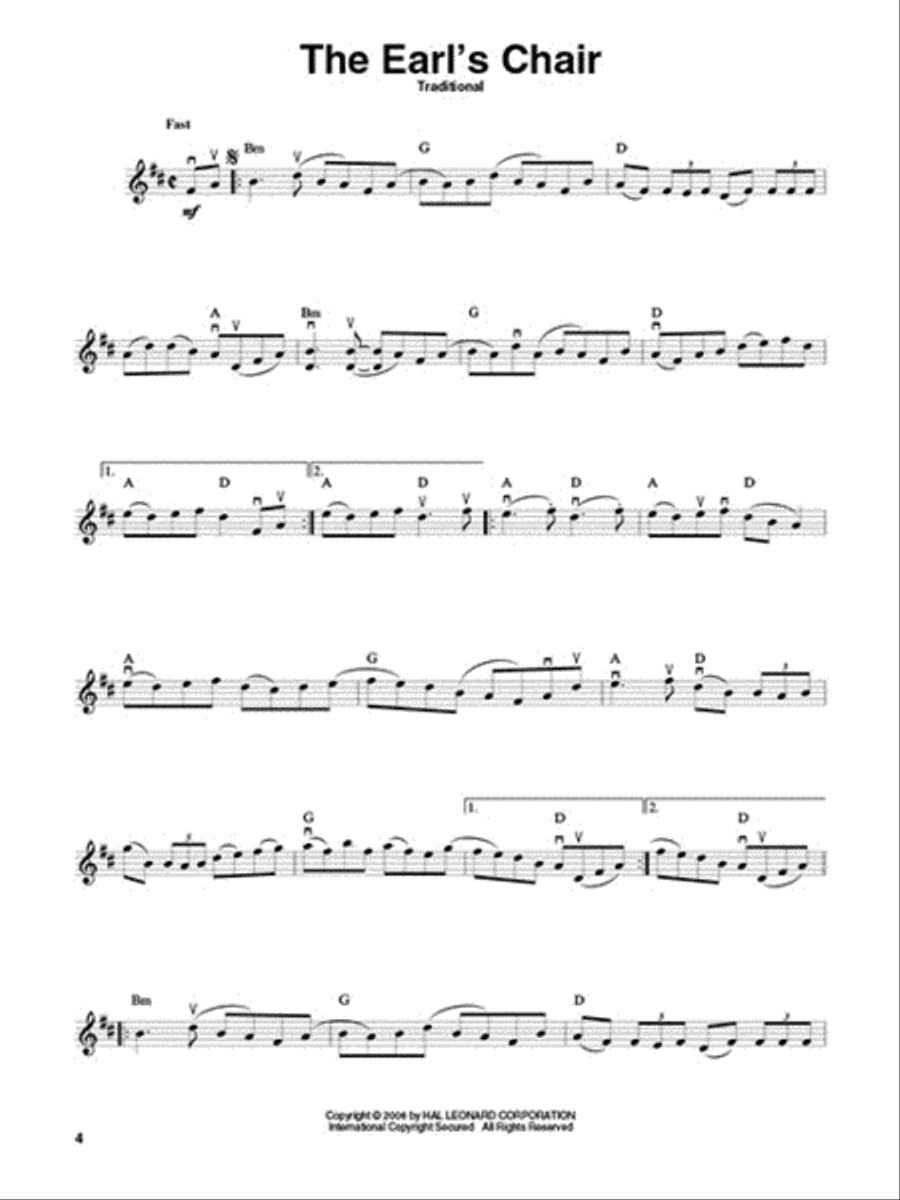 Celtic Violin scores gallery preview page 3