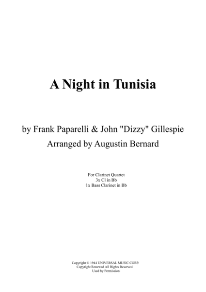 A Night In Tunisia image number null