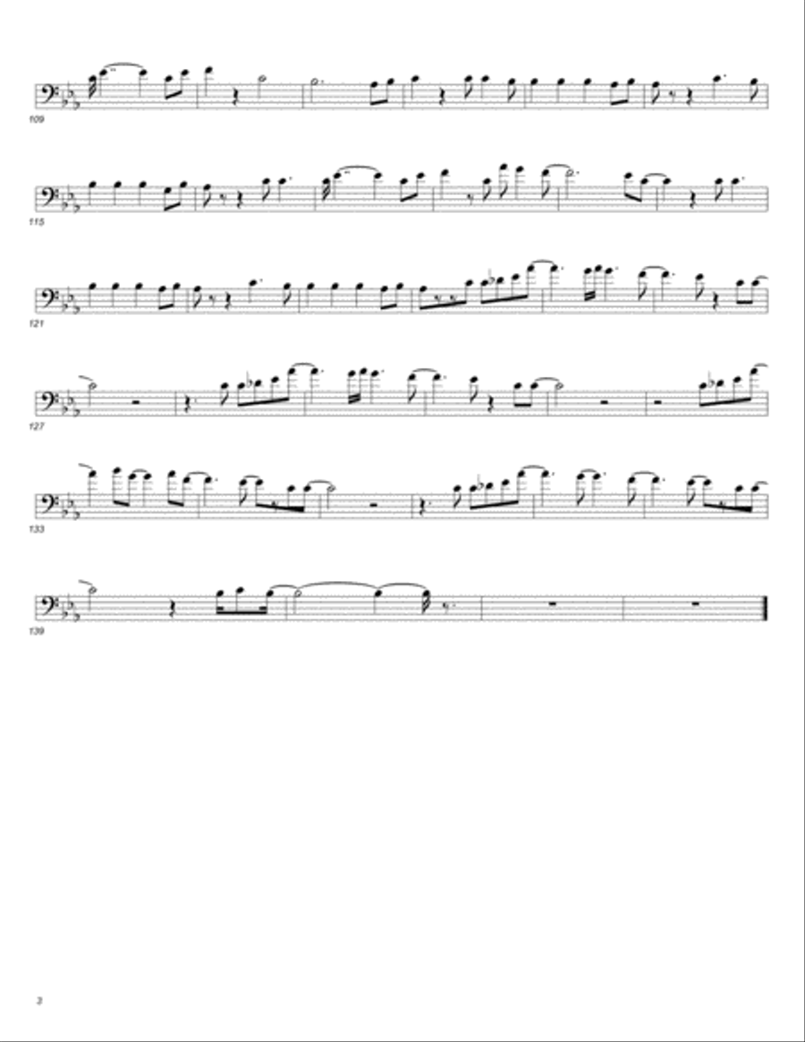 All Of Me All Of Me Brass Ensemble scores gallery preview page 3