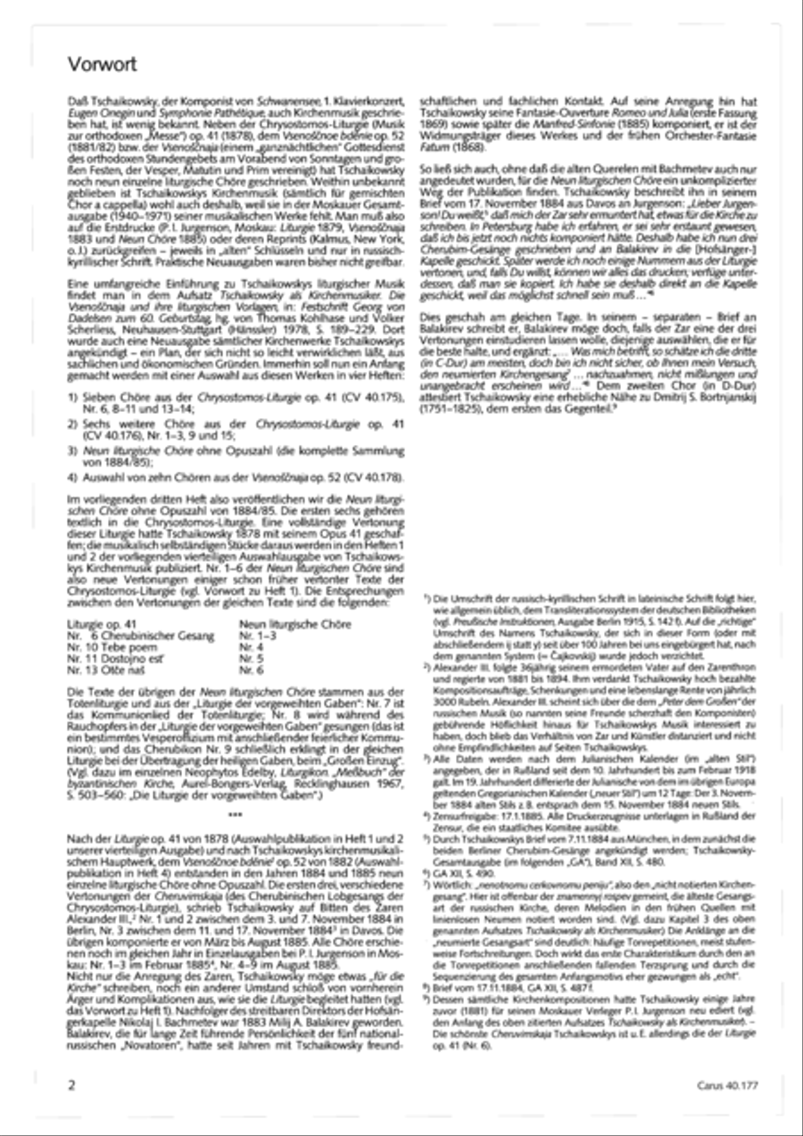 Neun liturgische Chore Neun liturgische Chore Collection / Songbook scores gallery preview page 3