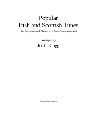 Book cover for Popular Irish and Scottish Tunes