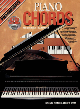 Book cover for Progressive Piano Chords (Book/CD)