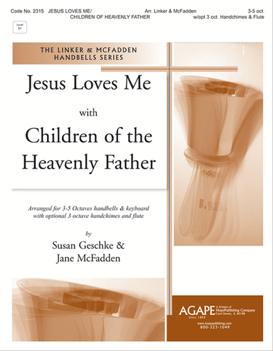 Jesus Loves Me with Children of the Heavenly Father 5-Octaves scores gallery preview page 1