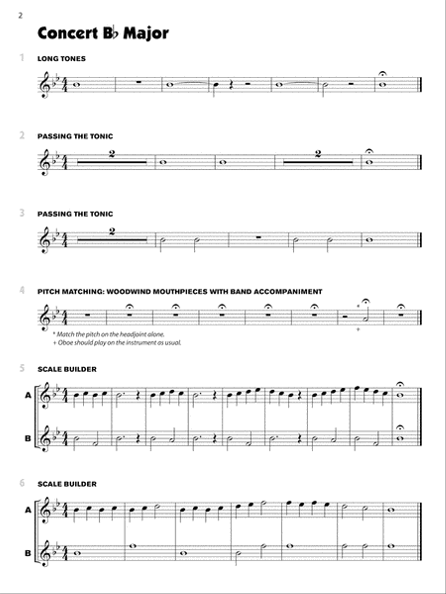 Sound Innovations for Concert Band -- Ensemble Development for Young Concert Band Concert Band Methods scores gallery preview page 3