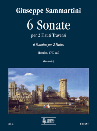 6 Sonatas (London c.1750) for 2 Flutes