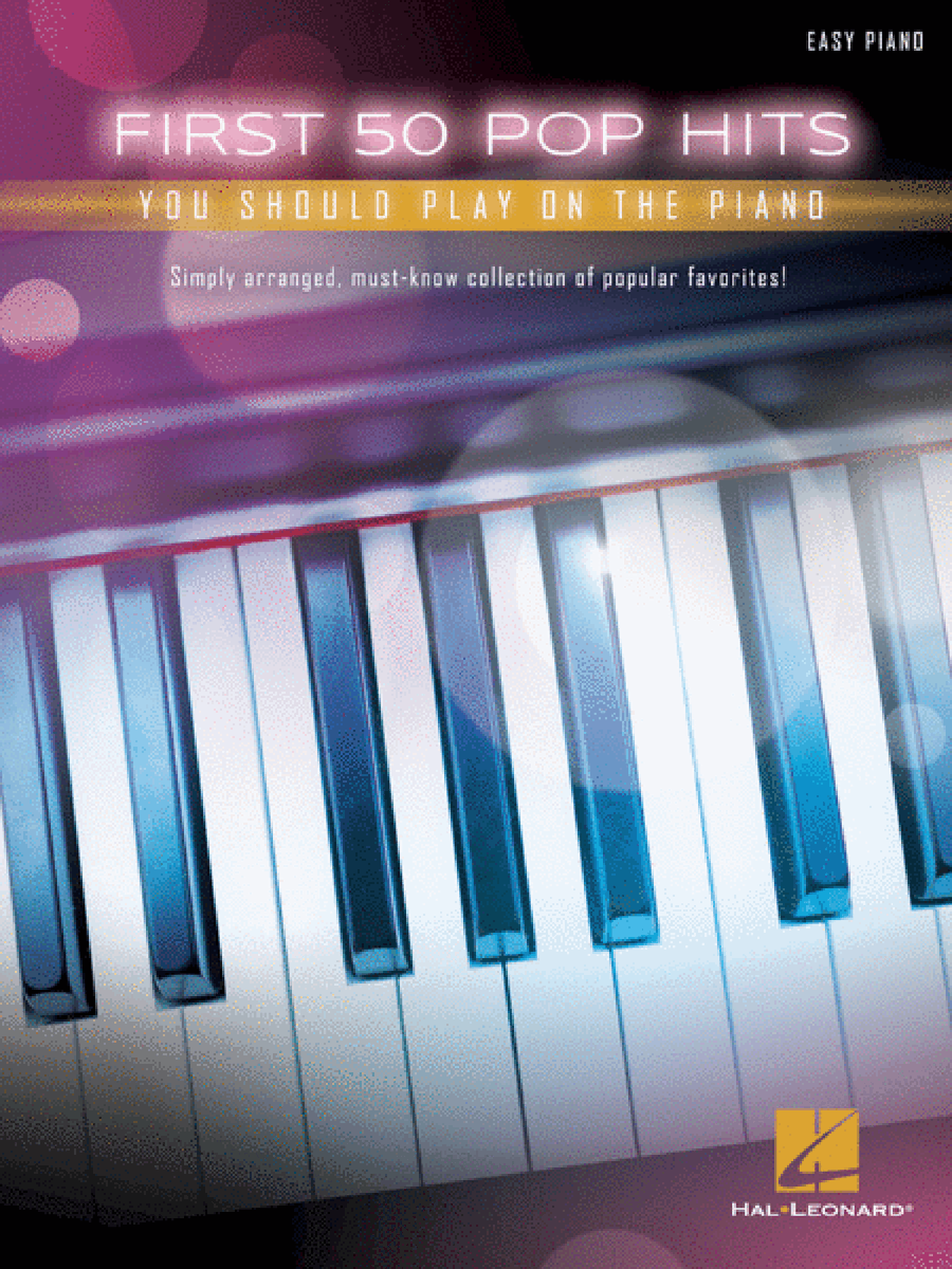 First 50 Pop Hits You Should Play on the Piano Easy Piano scores gallery preview page 1