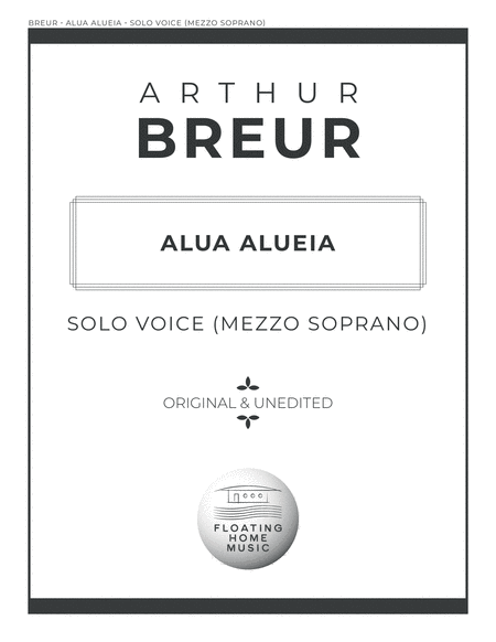 Alua Alueia - Mezzo Soprano Solo image number null