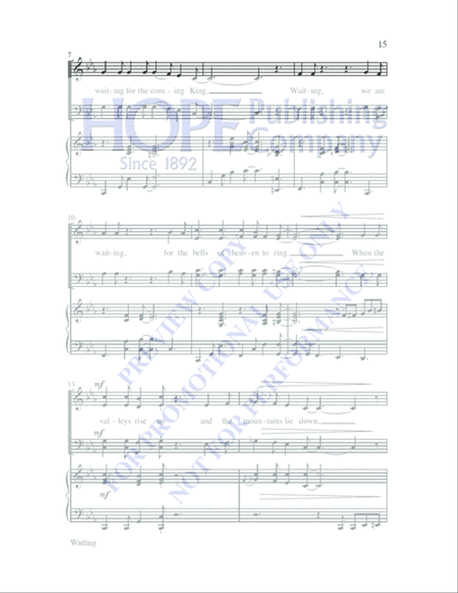 Joy! 4-Part scores gallery preview page 18
