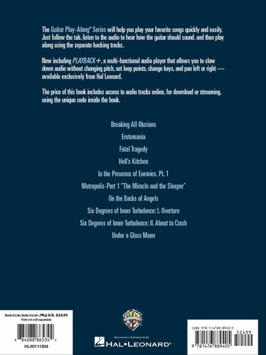 Dream Theater Guitar Tablature scores gallery preview page 6