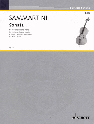Book cover for Sonata in G Major