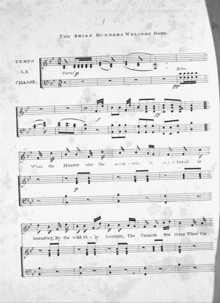 The Swiss Hunters Welcome Home Voice scores gallery preview page 2