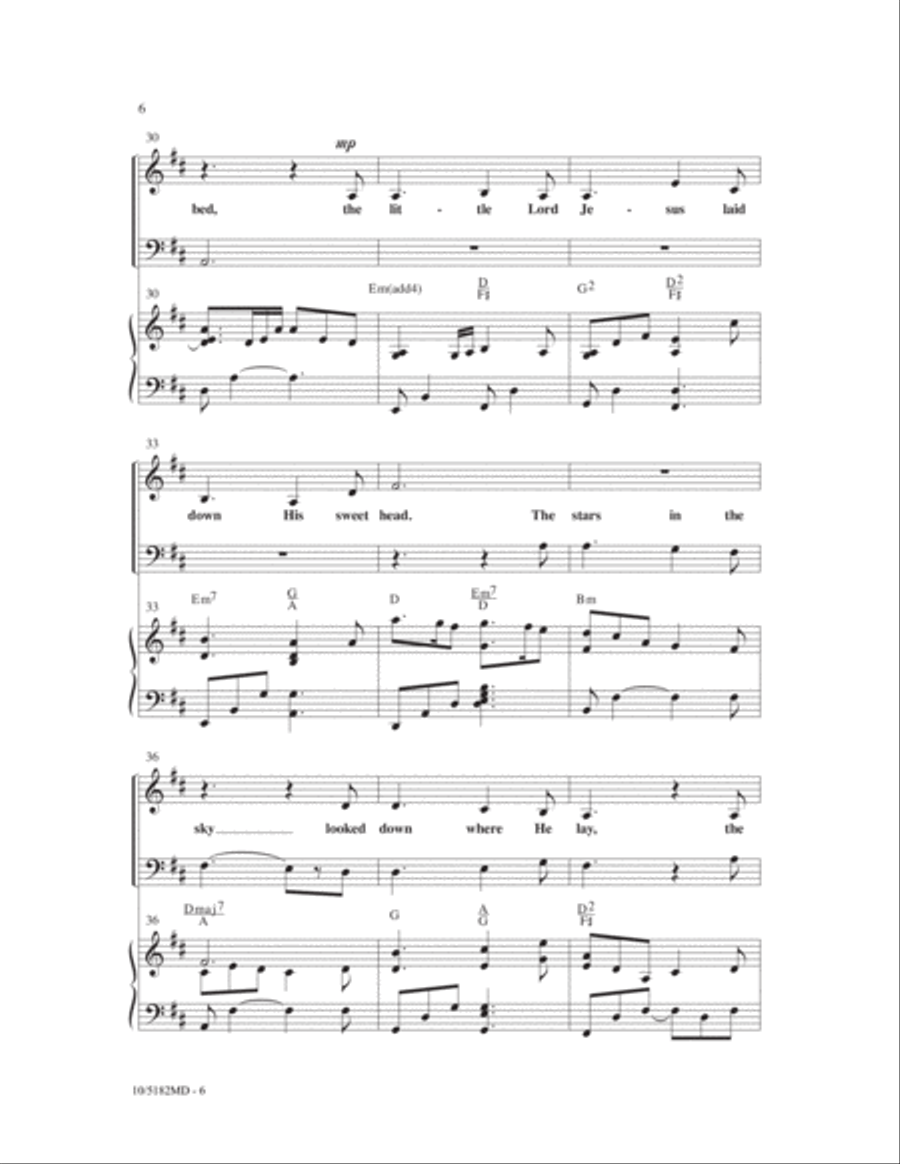 Jesus, Prince of Peace 4-Part scores gallery preview page 5