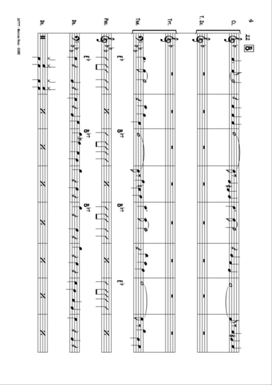 WHISTLING RUFUS Jazz Ensemble scores gallery preview page 5