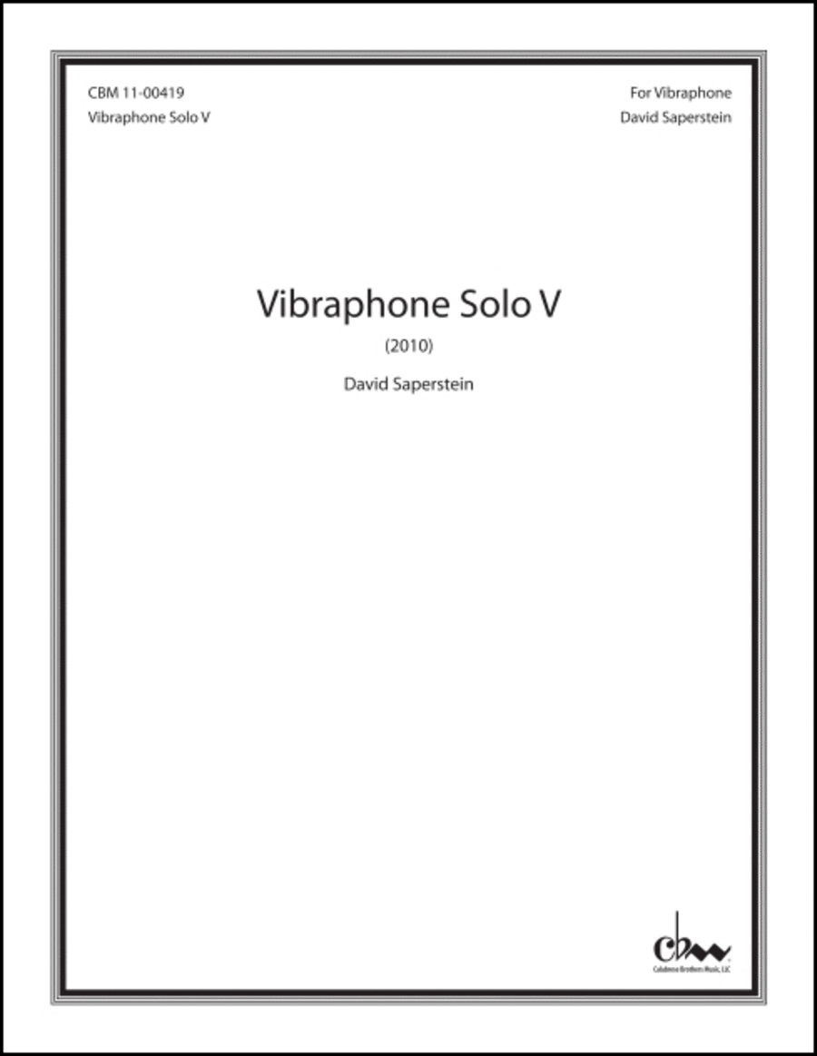 Vibraphone Solo V