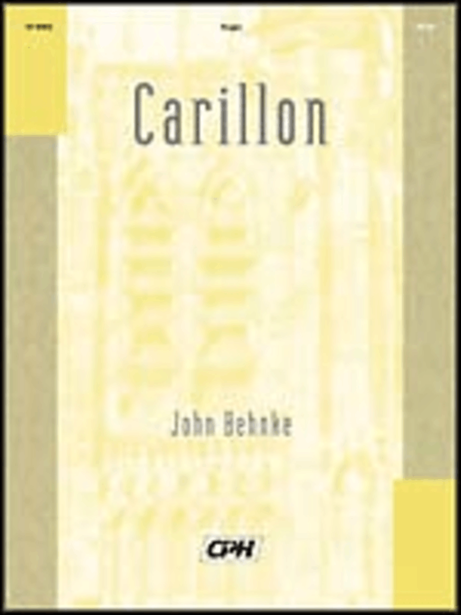 Carillon (Behnke) Organ scores gallery preview page 1