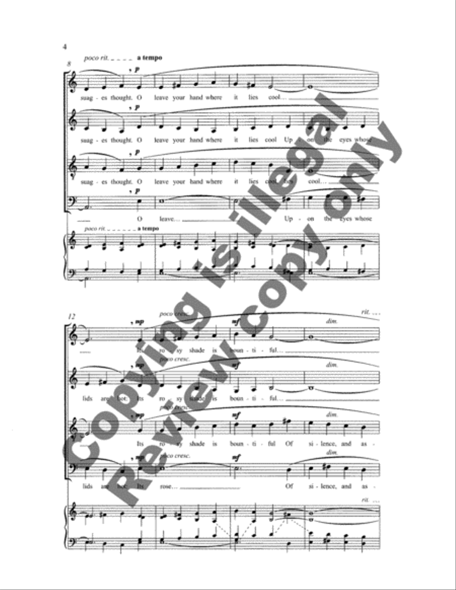 <br>Sheet music extract