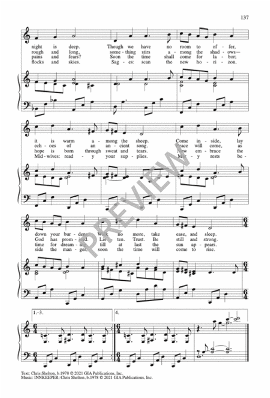 Sing No Empty Alleluias Sacred scores gallery preview page 123