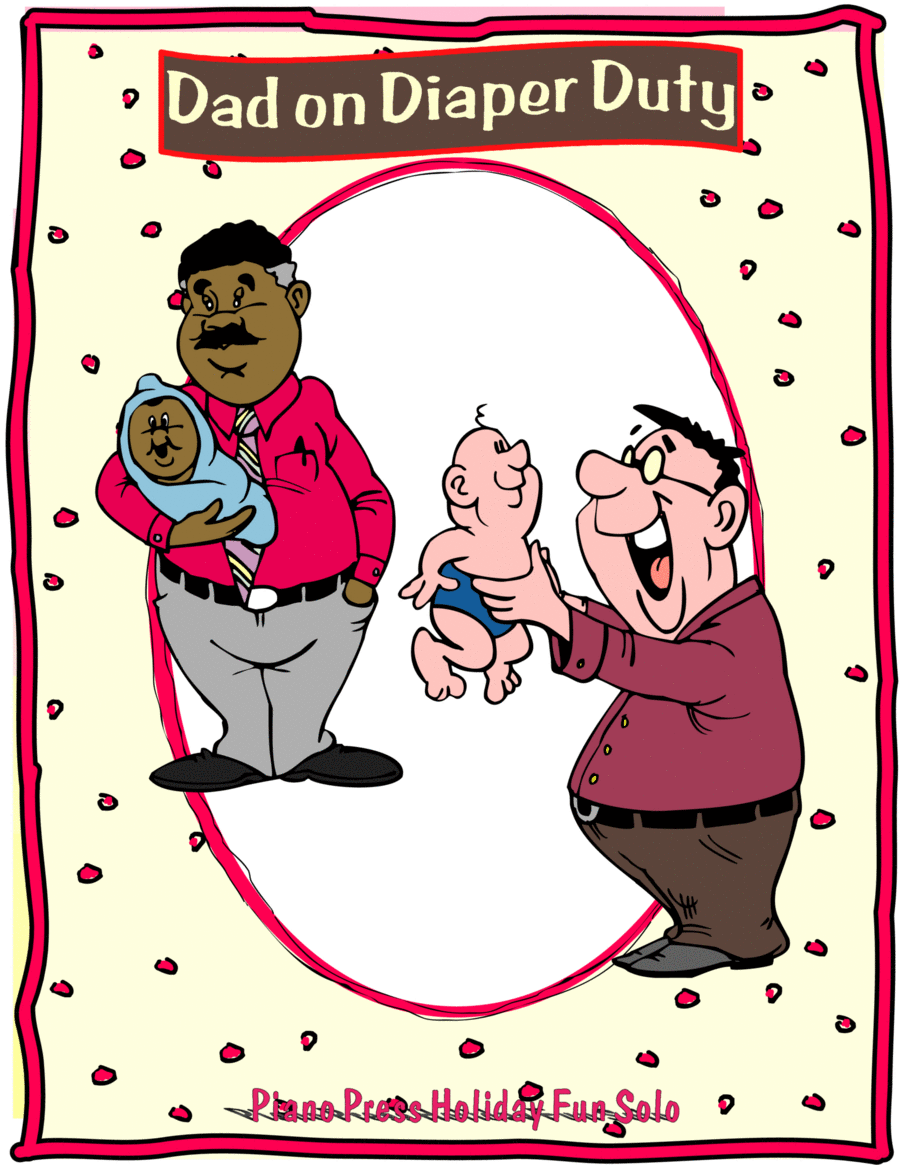 Dad on Diaper Duty Piano Method scores gallery preview page 1