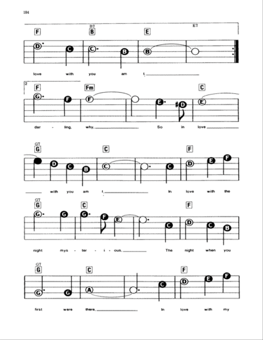 So In Love (from Kiss Me, Kate) Electronic Keyboard scores gallery preview page 2