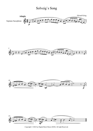 Solveig`s Song - Edvard Grieg (Soprano Sax)