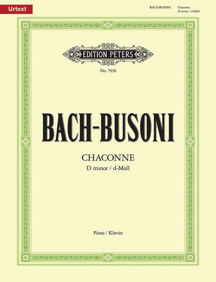 Johann Sebastian Bach: Chaconne in D minor