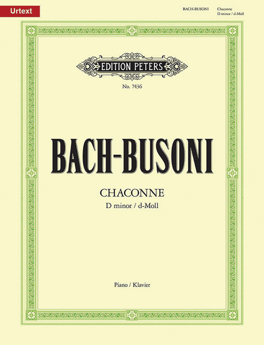Chaconne in D minor Violin Solo scores gallery preview page 1