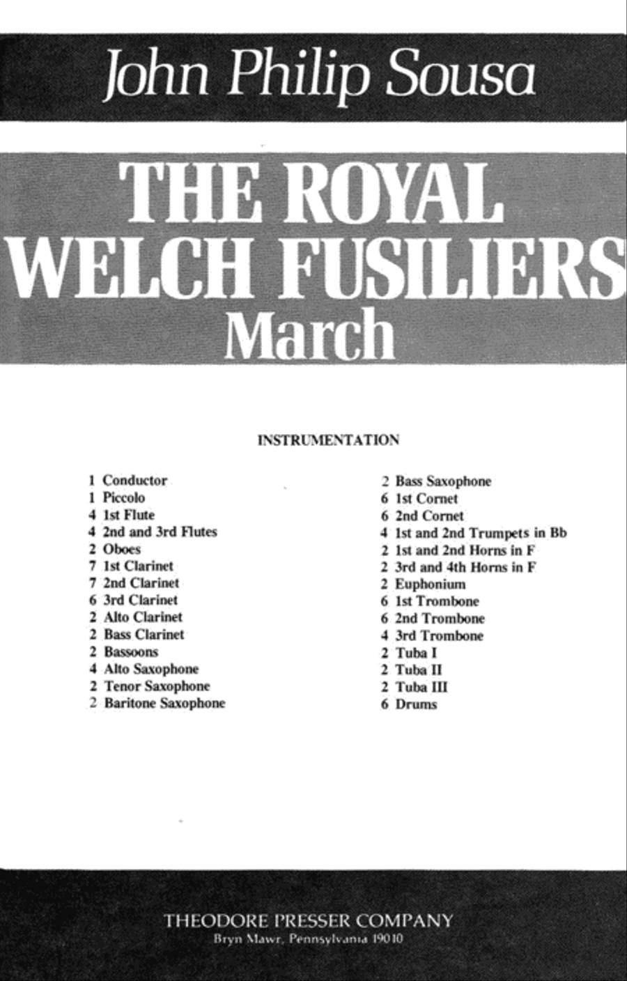 The Royal Welch Fusiliers