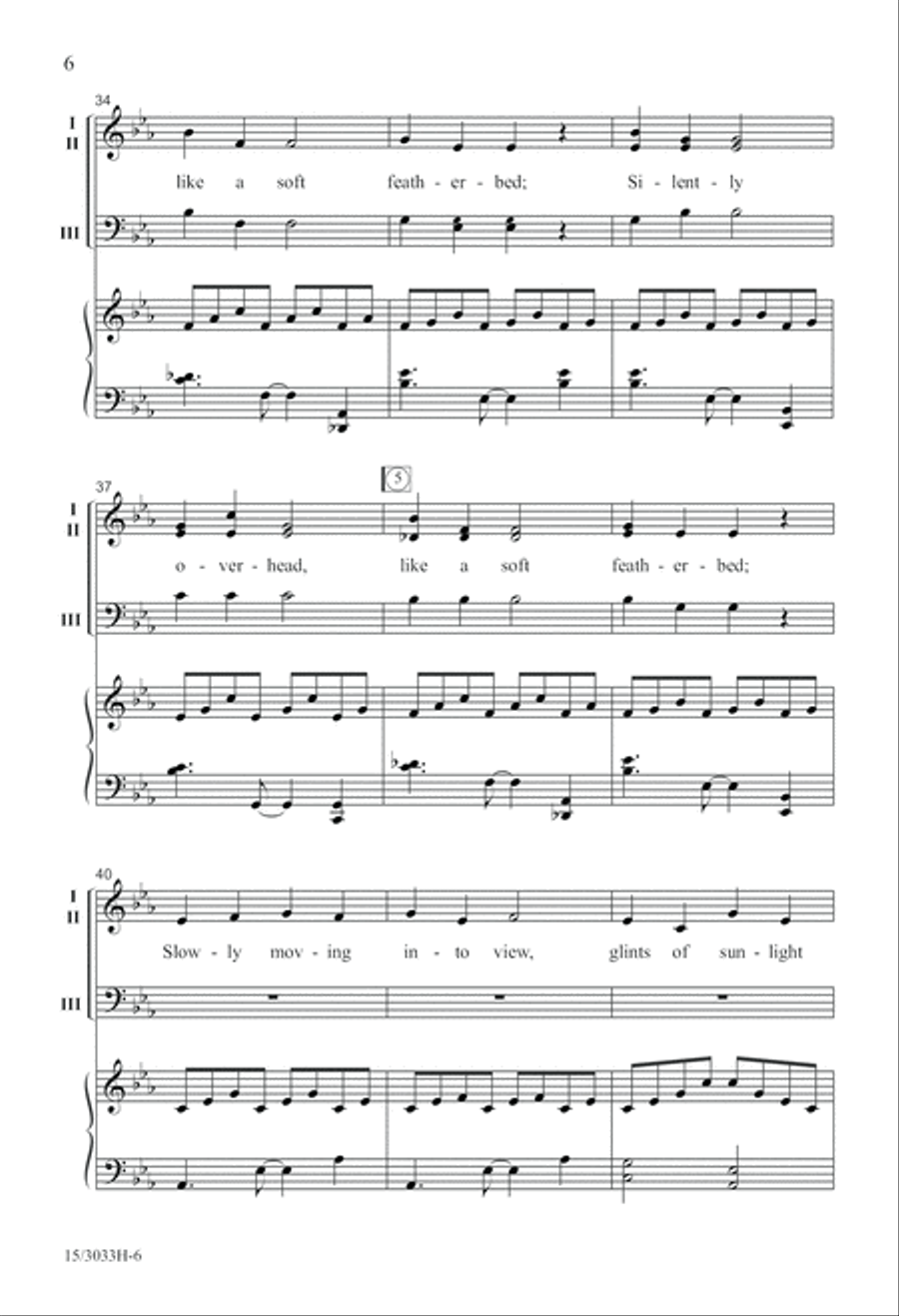 In the Bright Blue Sky 3-Part scores gallery preview page 6