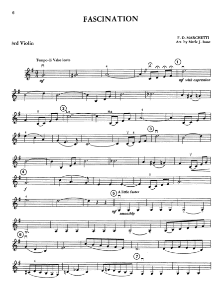 Highland/Etling Violin Quartet Series: Set 2: 3rd Violin (Viola [TC])