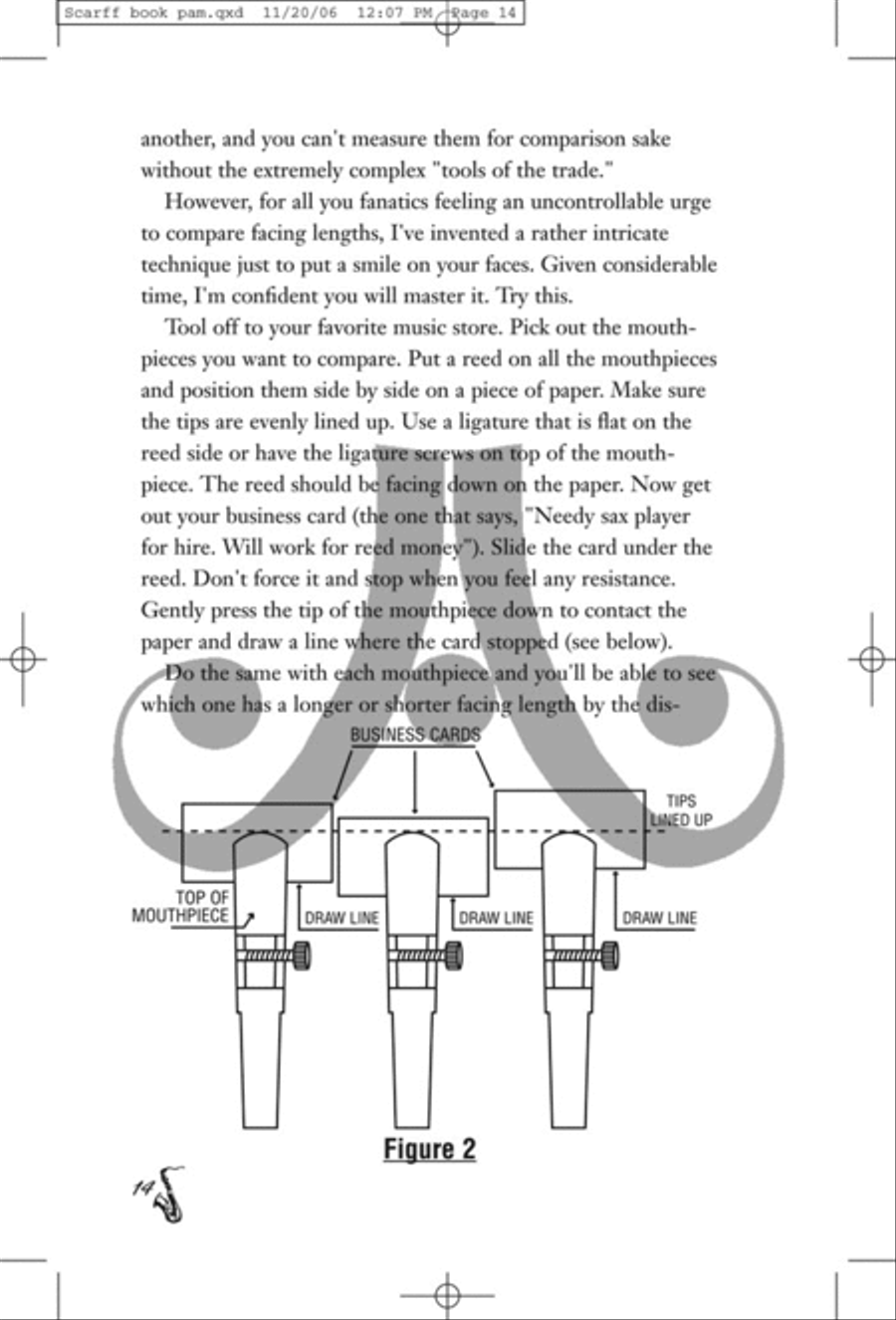 Saxophone Mouthpiece Selection Clarinet scores gallery preview page 6