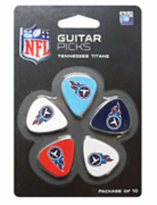 Book cover for Tennessee Titans 10-pack Guitar Picks